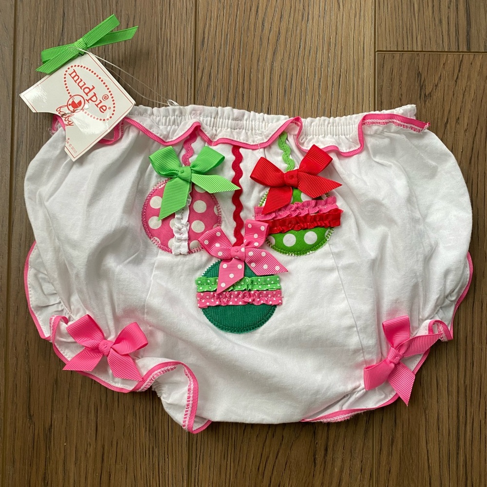 Mud Pie Baby | Ornament and Tree Bloomers | 12-18 mo